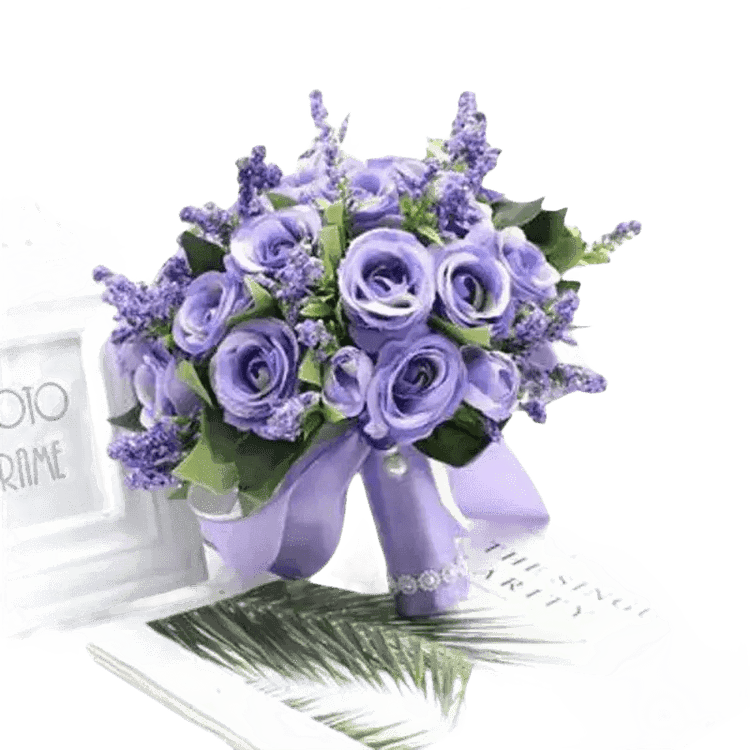 Peach Rose Wedding Bouquet - GiFTiFY