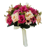 Peach Rose Wedding Bouquet - GiFTiFY