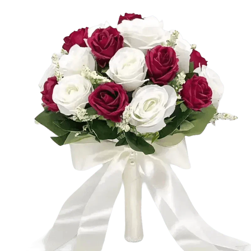 Peach Rose Wedding Bouquet - GiFTiFY