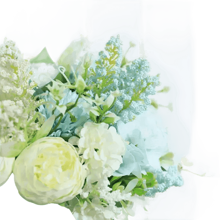 Peach Pink Roses Artificial Flowers Vase - GiFTiFY