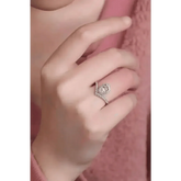 Pear Diamond Ring Teardrop Moissanite Ring Moissanite Teardrop Ring Picture Carat Moissanite Teardrop Ring - GiFTiFY
