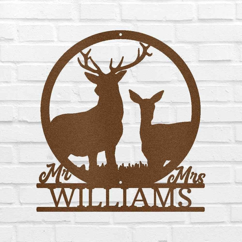 Anniversary Gift Personalized Gifts - Custom Metal Sign, Housewarming Gift - GiFTiFY