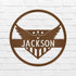 Attacking Eagle Personalized Gifts - Custom Metal Sign - GiFTiFY