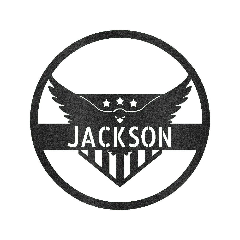 Attacking Eagle Personalized Gifts - Custom Metal Sign - GiFTiFY