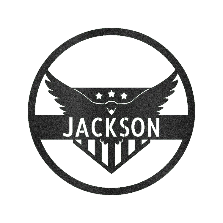 Attacking Eagle Personalized Gifts - Custom Metal Sign - GiFTiFY