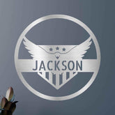 Attacking Eagle Personalized Gifts - Custom Metal Sign - GiFTiFY