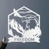 Bald Eagle Personalized Gifts - Custom Metal Sign - GiFTiFY