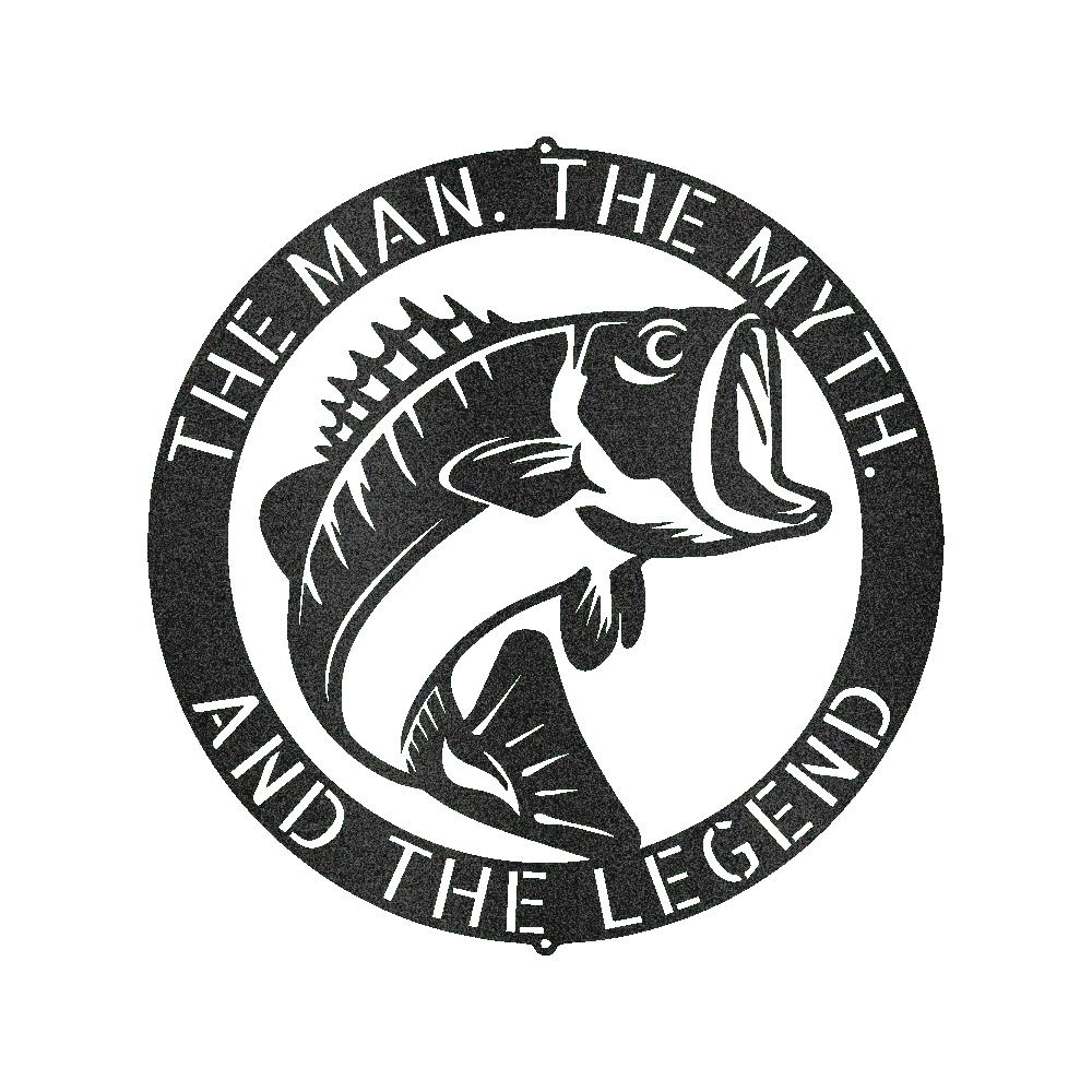 Bass Personalized Gifts - Custom Metal Sign - GiFTiFY