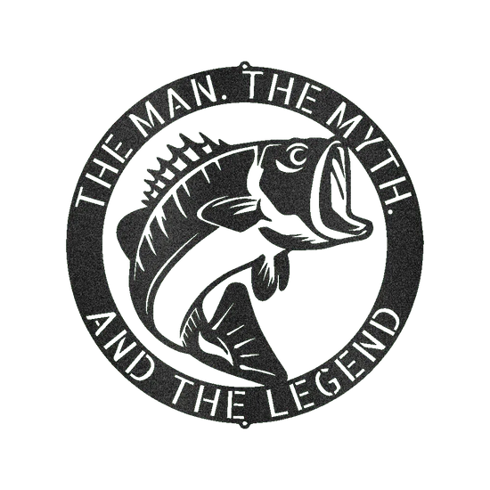 Bass Personalized Gifts - Custom Metal Sign - GiFTiFY