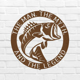 Bass Personalized Gifts - Custom Metal Sign - GiFTiFY