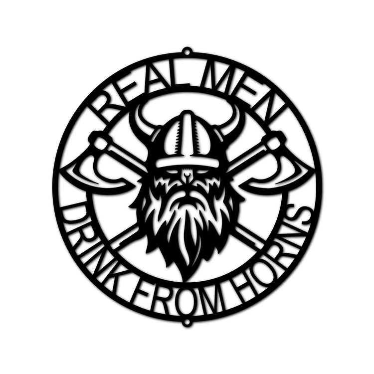 Battle Axe Ring Personalized Gifts - Custom Metal Sign - GiFTiFY