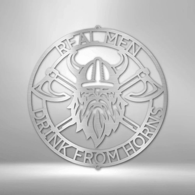 Battle Axe Ring Personalized Gifts - Custom Metal Sign - GiFTiFY