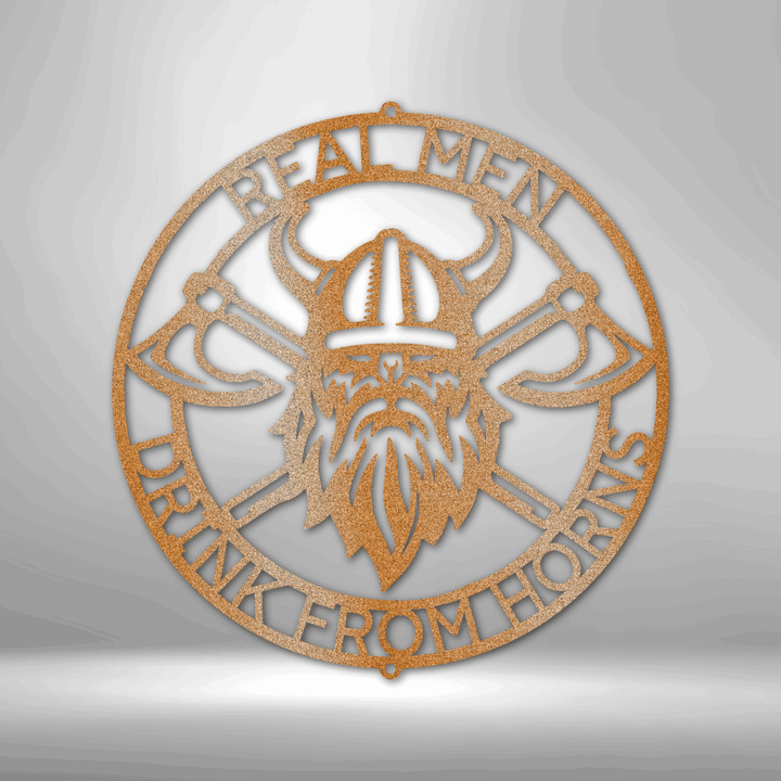 Battle Axe Ring Personalized Gifts - Custom Metal Sign - GiFTiFY