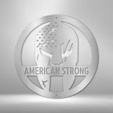 Battle Spartan Helmet Personalized Gifts - Custom Metal Sign - GiFTiFY