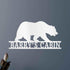 Bear Personalized Gifts - Custom Metal Sign - GiFTiFY