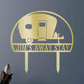 Camper Yard Personalized Gifts - Custom Metal Sign - GiFTiFY