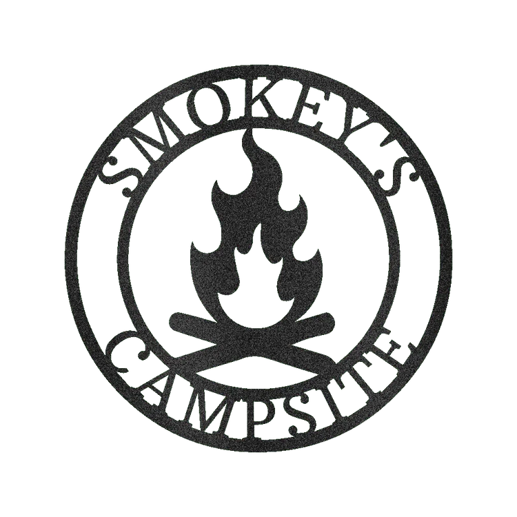 Campfire Personalized Gifts - Custom Metal Sign - GiFTiFY