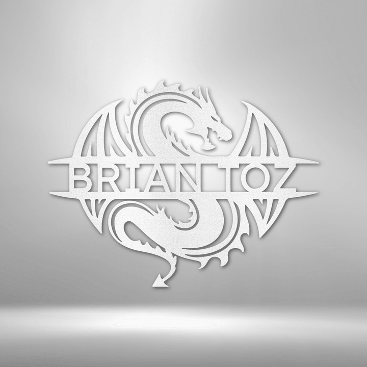 Celtic Dragon Personalized Gifts - Custom Metal Sign - GiFTiFY