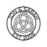 Celtic Knot Ring Personalized Gifts - Custom Metal Sign - GiFTiFY