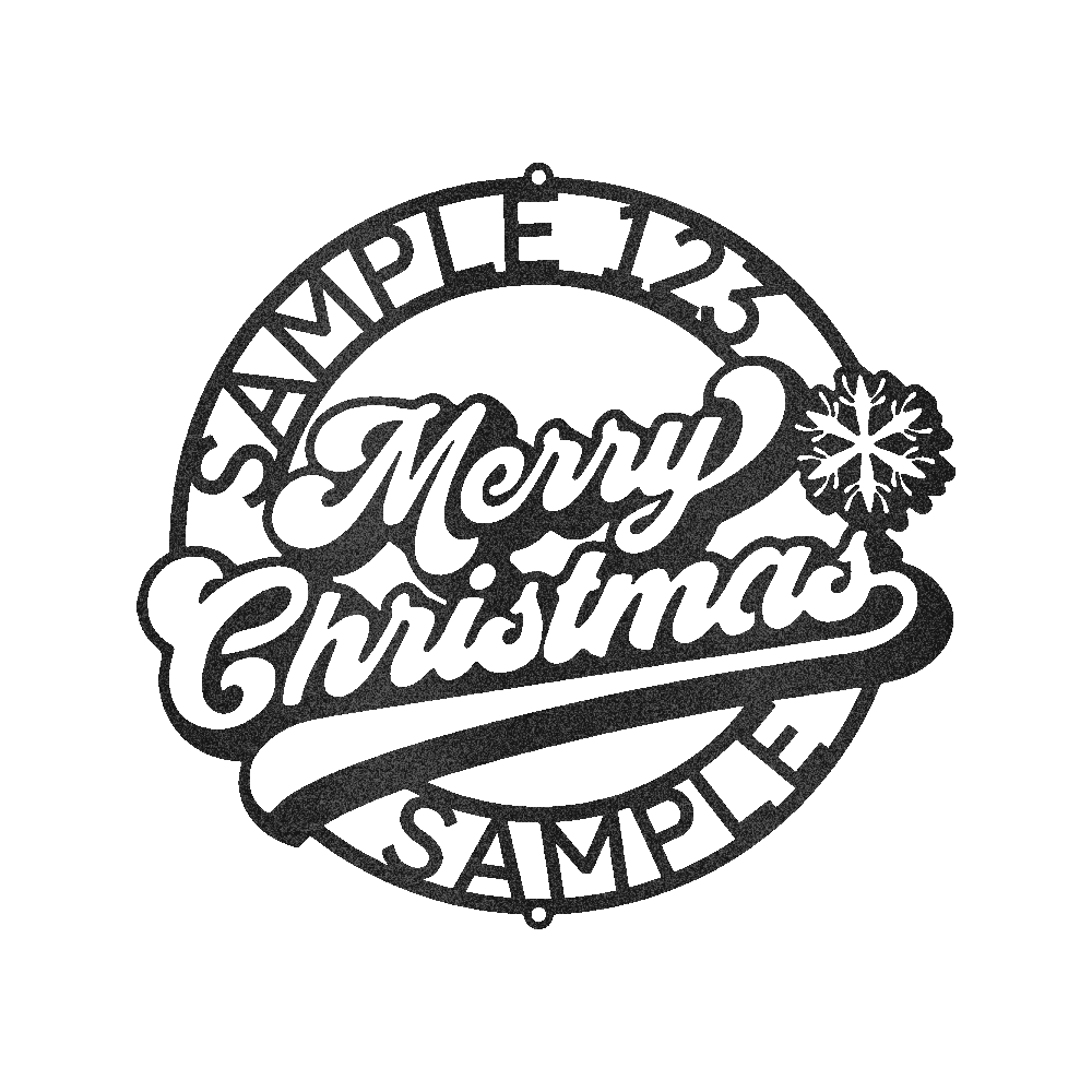 Christmas Ring Personalized Gifts - Custom Metal Sign - GiFTiFY