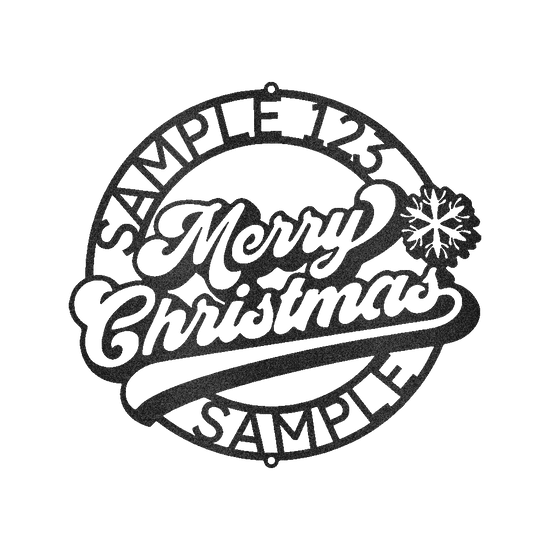 Christmas Ring Personalized Gifts - Custom Metal Sign - GiFTiFY