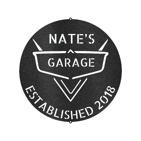 Classic Car Garage Personalized Gifts - Custom Metal Sign - GiFTiFY
