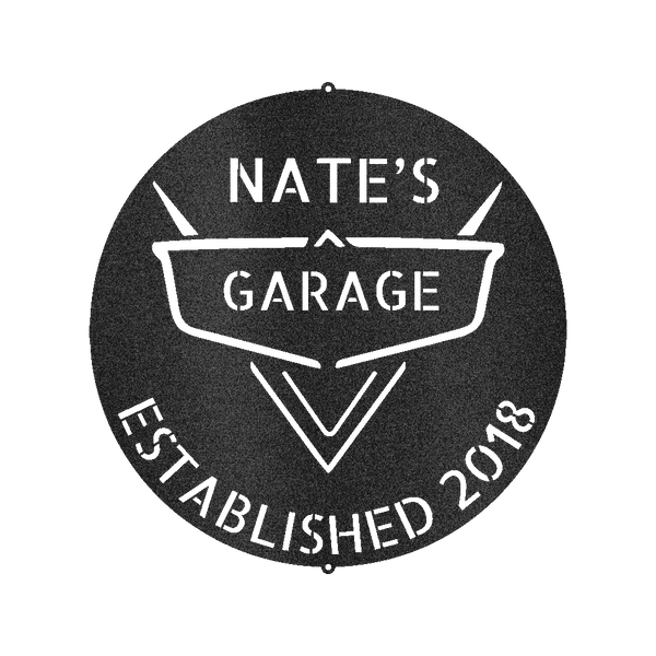 Classic Car Garage Personalized Gifts - Custom Metal Sign - GiFTiFY