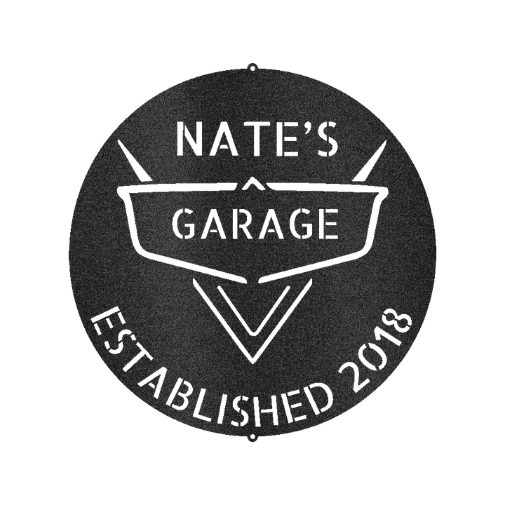 Classic Car Garage Personalized Gifts - Custom Metal Sign - GiFTiFY