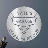 Classic Car Garage Personalized Gifts - Custom Metal Sign - GiFTiFY