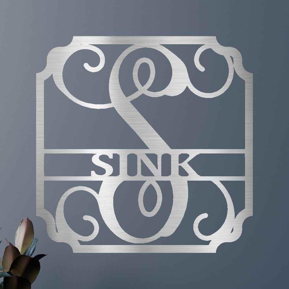 Classic Family Name Personalized Gifts - Custom Metal Sign - GiFTiFY