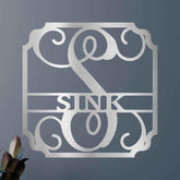 Classic Family Name Personalized Gifts - Custom Metal Sign - GiFTiFY