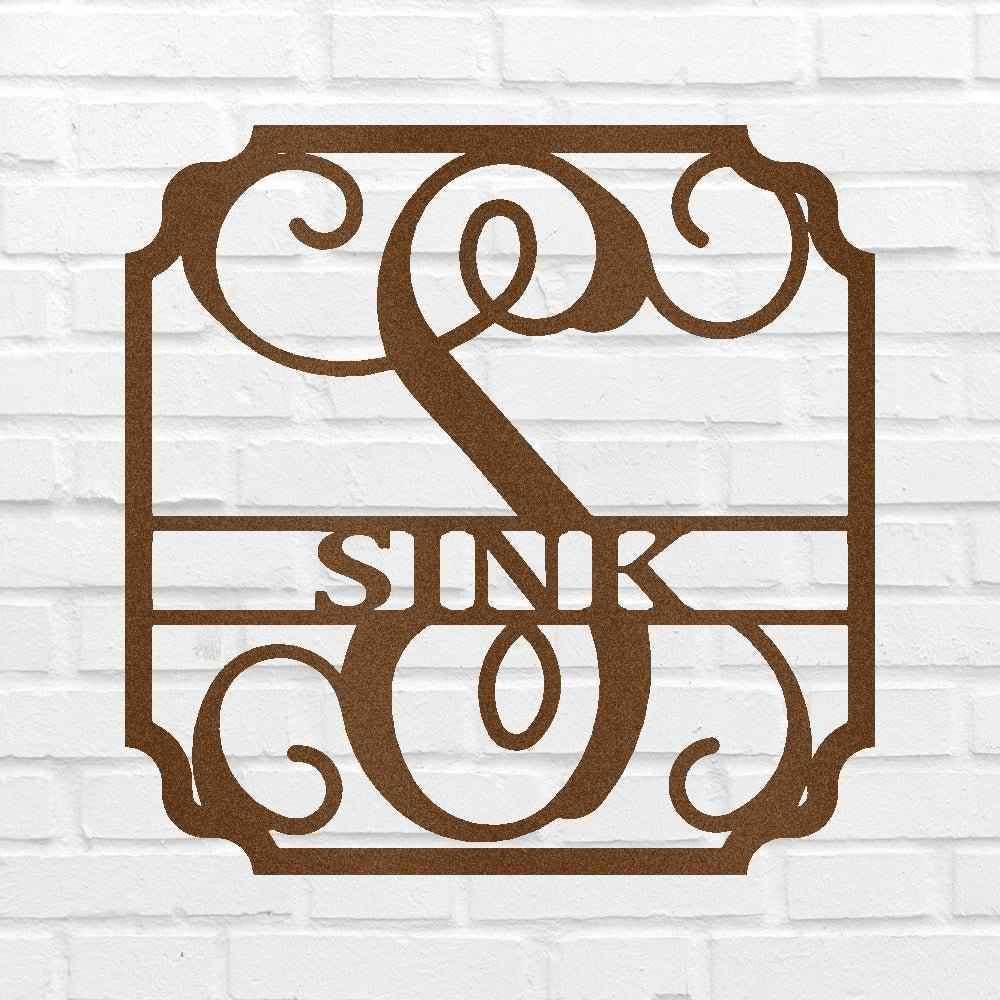 Classic Family Name Personalized Gifts - Custom Metal Sign - GiFTiFY