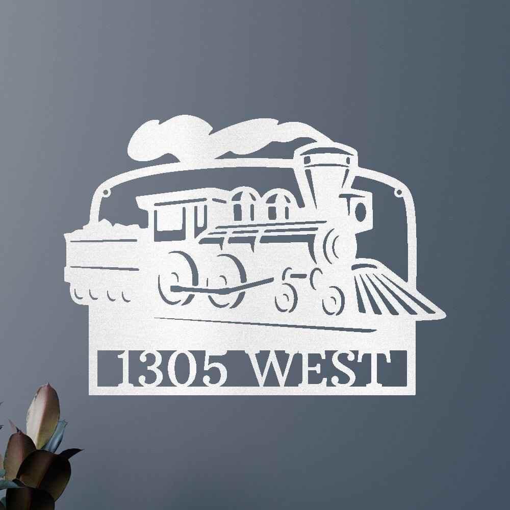 Coal Train Personalized Gifts - Custom Metal Sign - GiFTiFY