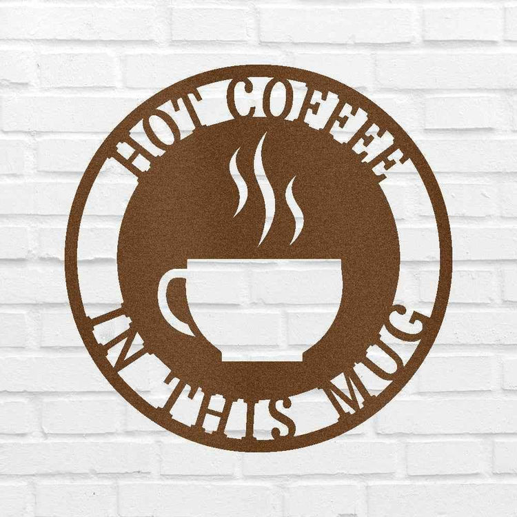 Coffee Haze Personalized Gifts - Custom Metal Sign - GiFTiFY