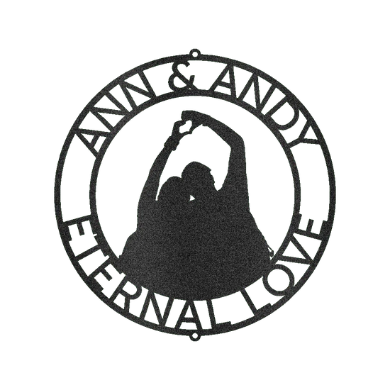 Couple Name Personalized Gifts - Custom Metal Sign, Anniversary/Wedding Gift - GiFTiFY