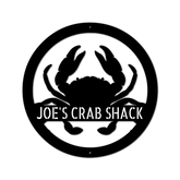 Crab Personalized Gifts - Custom Metal Sign - GiFTiFY