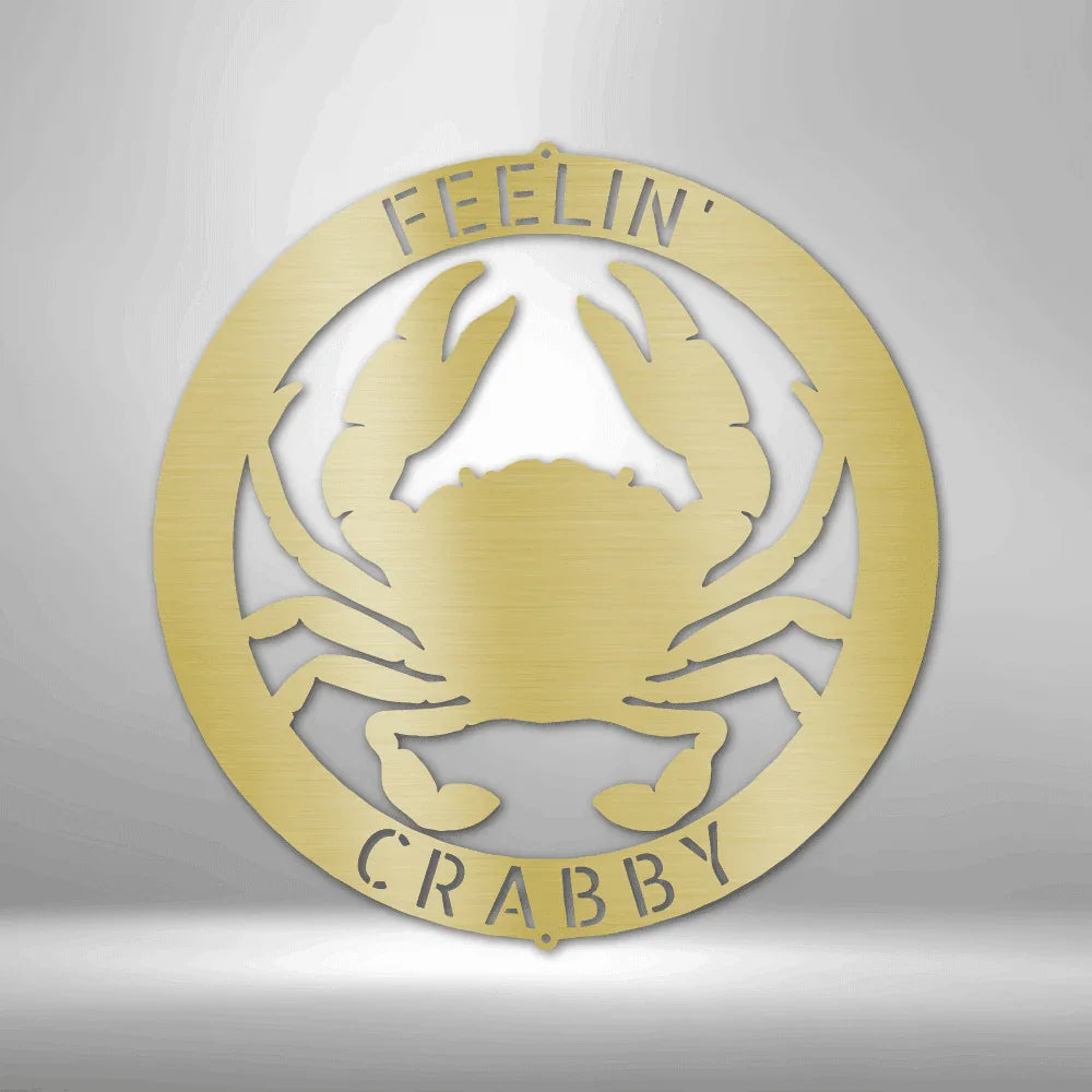 Crab Ring Personalized Gifts - Custom Metal Sign - GiFTiFY