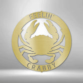 Crab Ring Personalized Gifts - Custom Metal Sign - GiFTiFY
