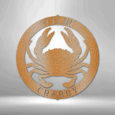 Crab Ring Personalized Gifts - Custom Metal Sign - GiFTiFY
