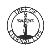 Cross Tree Personalized Gifts - Custom Metal Sign - GiFTiFY