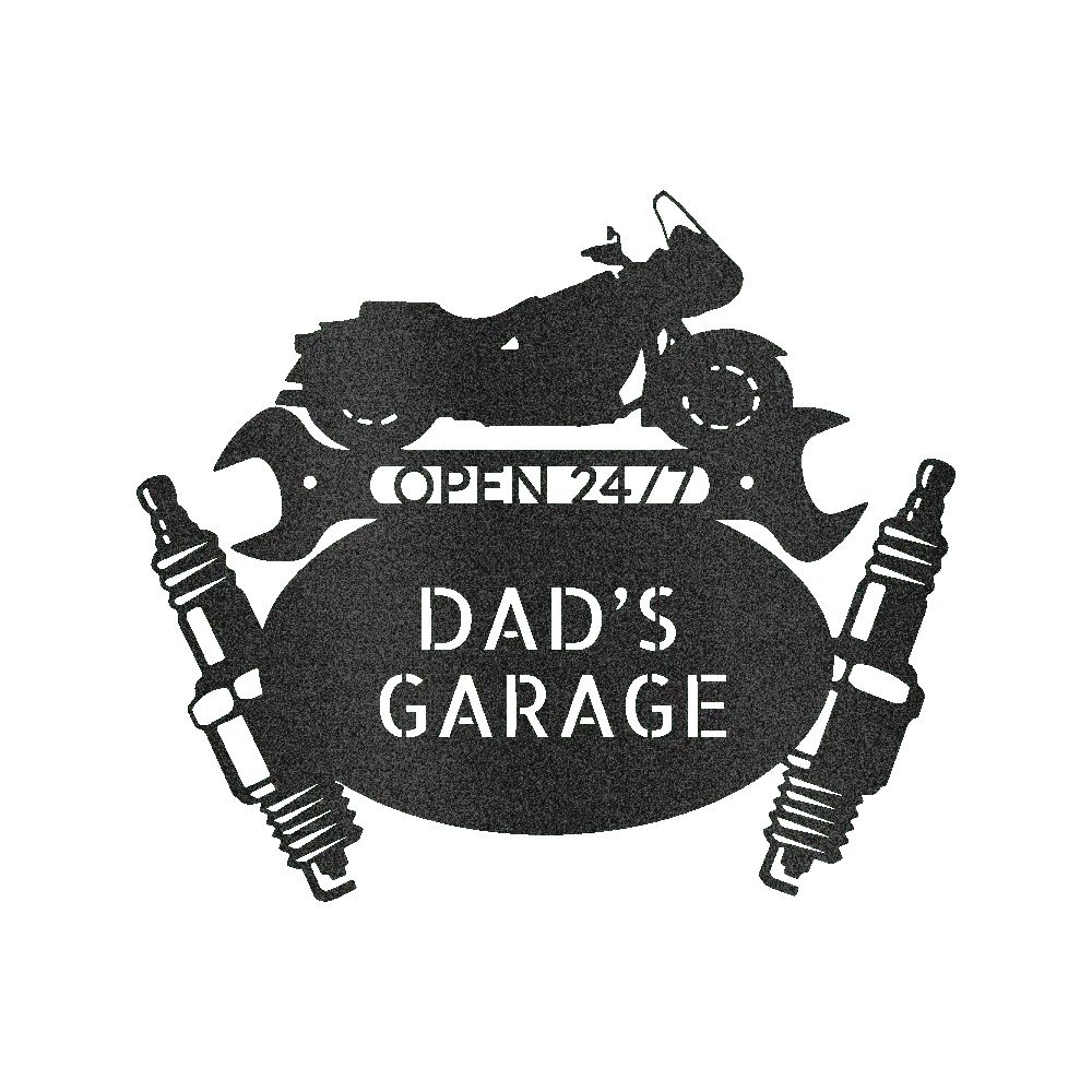 Cruiser Mechanic Garage Personalized Gifts - Custom Metal Sign - GiFTiFY