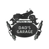 Cruiser Mechanic Garage Personalized Gifts - Custom Metal Sign - GiFTiFY