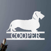 Dachshund Personalized Gifts - Custom Metal Sign - GiFTiFY
