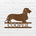 Dachshund Personalized Gifts - Custom Metal Sign - GiFTiFY