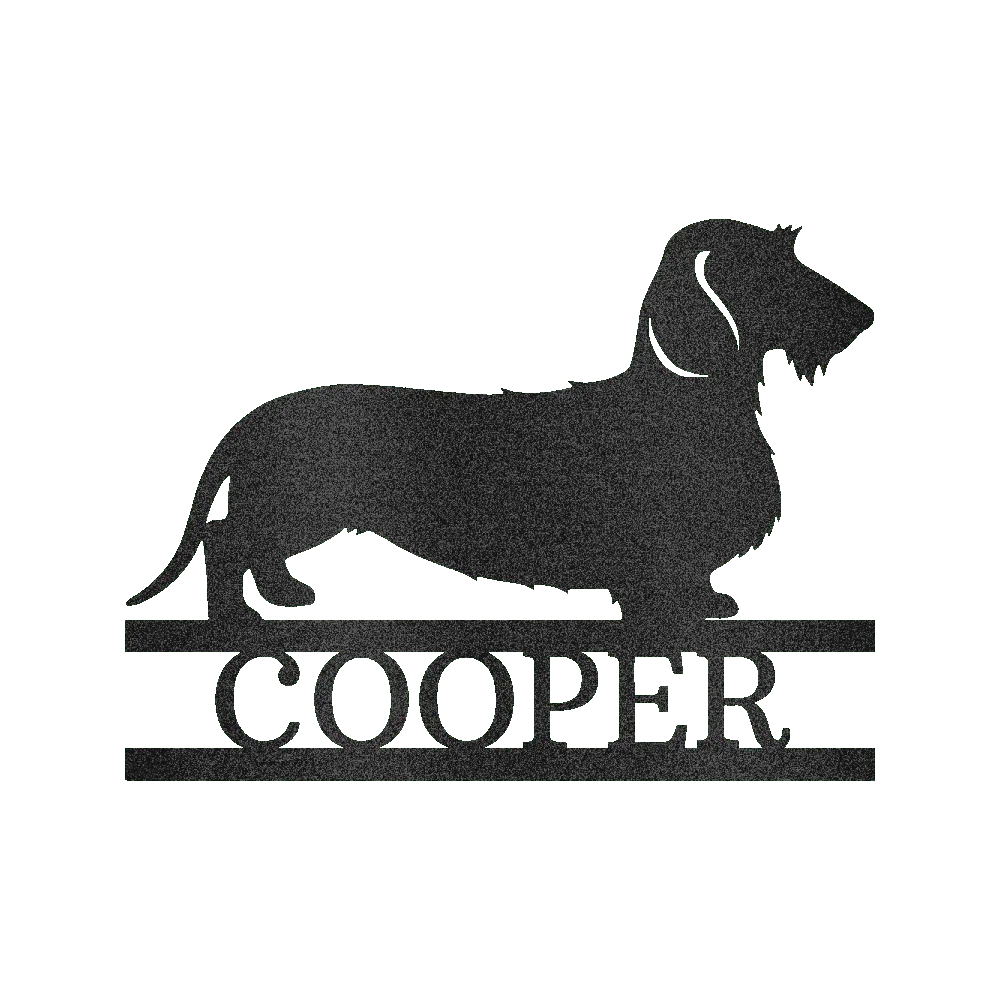 Dachshund Personalized Gifts - Custom Metal Sign - GiFTiFY