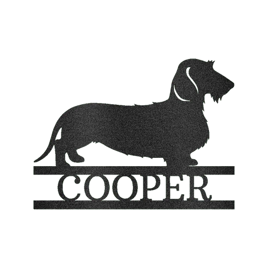 Dachshund Personalized Gifts - Custom Metal Sign - GiFTiFY