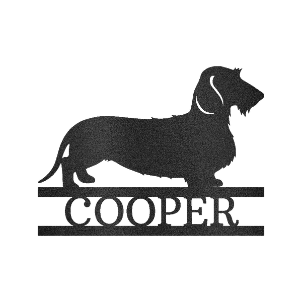 Dachshund Personalized Gifts - Custom Metal Sign - GiFTiFY