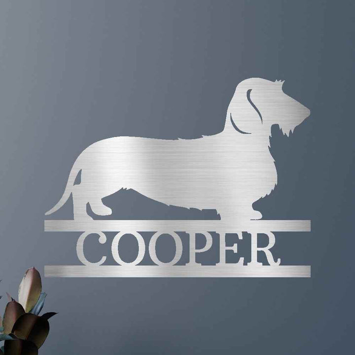 Dachshund Personalized Gifts - Custom Metal Sign - GiFTiFY