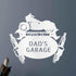 Dad Garage Sign - Custom Metal Sign, Gift For Father, Christmas Gift - GiFTiFY