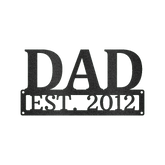 Dad Personalized Gifts - Custom Metal Sign - GiFTiFY